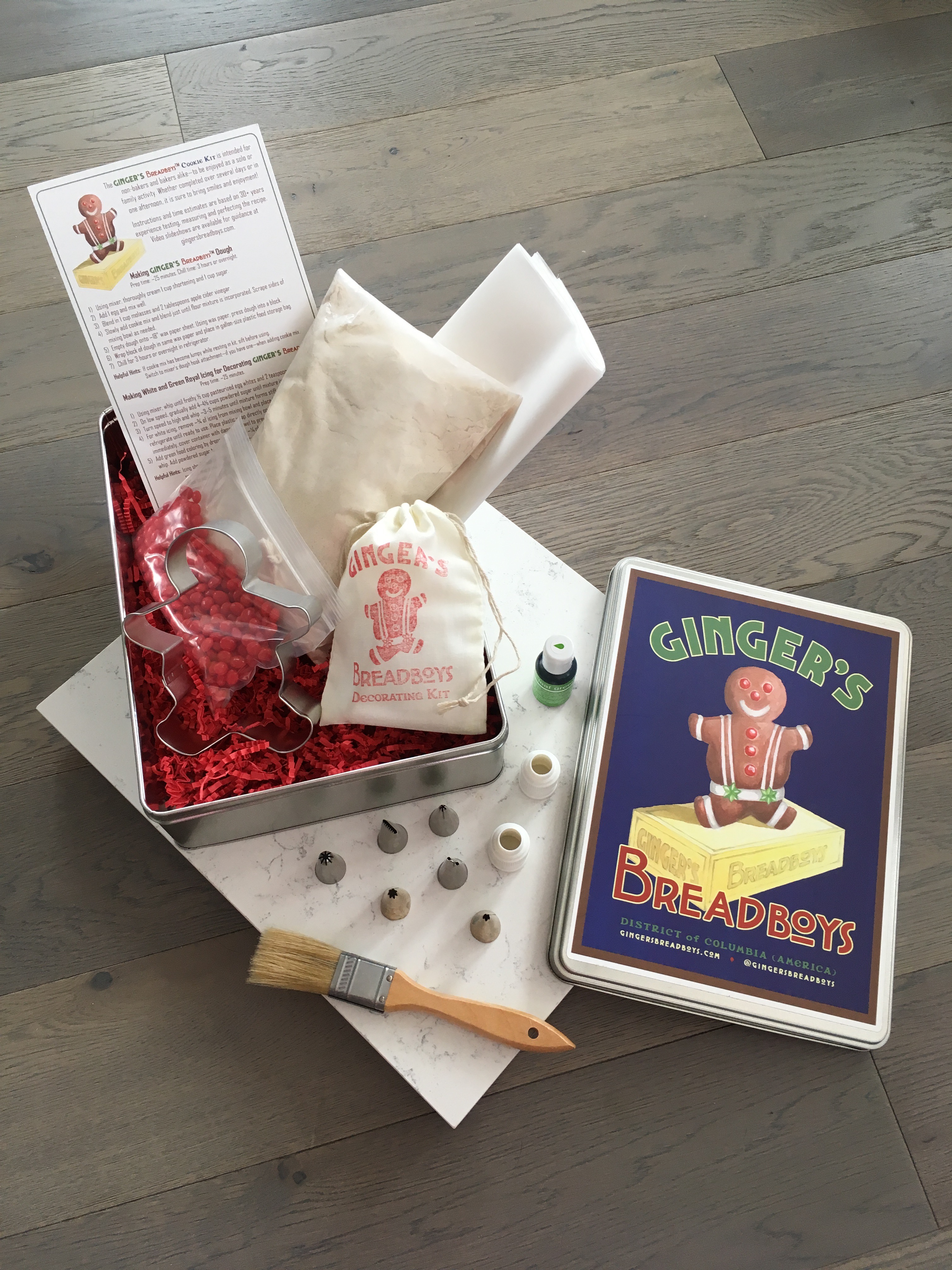 Gingerbread kit from Ginger's Breadboys