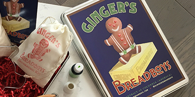 Gingerbread Cookie Kits from Ginger's Breadboys