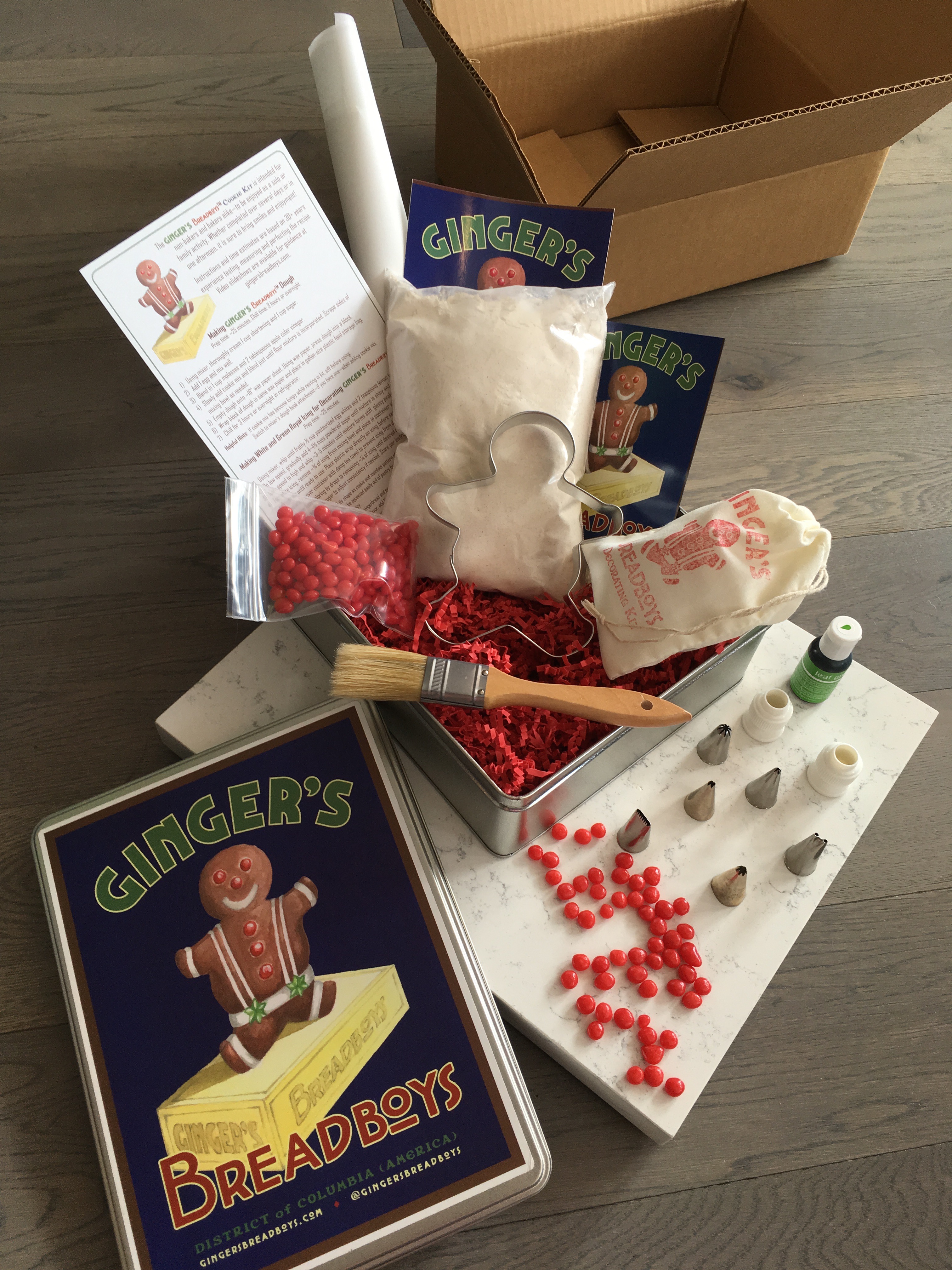 Gingerbread kit from Ginger's Breadboys